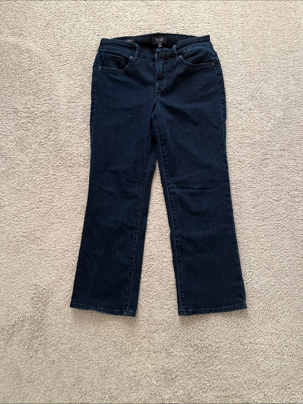 NYDJ Marilyn Women's Dark Indigo Cropped Jeans